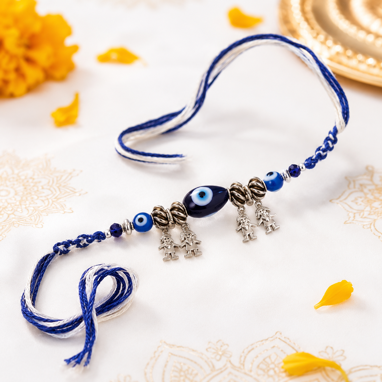 Blue Evil Eye Rakhi-2